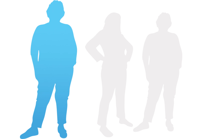 1 in 3 adults