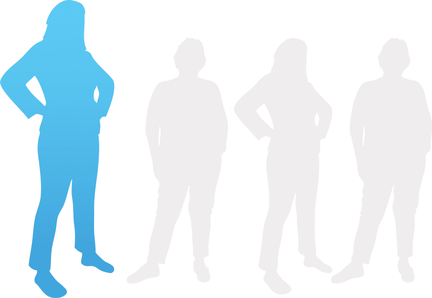 1 in 4 adults